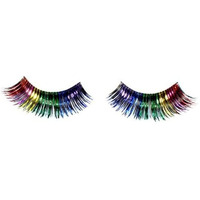 TINSEL LASHES-FUSHIA/BLACK
