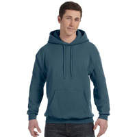 Unisex Ecosmart 5050 Pullover Hooded Sweatshirt - WHITE - S(D0102H7K61P)