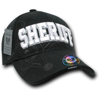Shadow Law Enf. Caps, Sheriff, Black