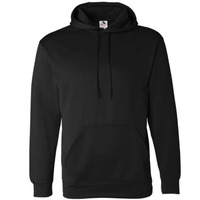 Augusta Sportswear Wicking Fleece Hooded Sweatshirt - Black, M