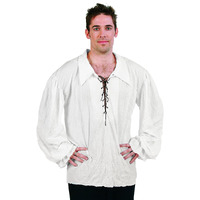 Mens Renaissance Shirt Ivory
