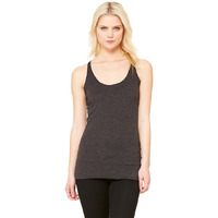Ladies Triblend Racerback Tank - cHAR BLK TRIBLND - S(D0102H7WNST)