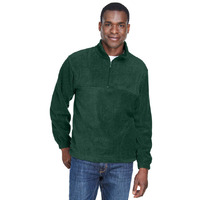 Adult 8 oz Quarter-Zip Fleece Pullover - BLAcK - S(D0102H7YH36)