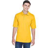 Mens 56 oz Easy BlendPolo - WHITE - XS(D0102H768DX)