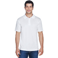 Mens 4 oz Polytech Polo - WHITE - 5XL(D0102H7YXgJ)