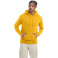 Adult Powerblend Pullover Hooded Sweatshirt - ROYAL BLUE HTHR - S(D0102HI3cFA)