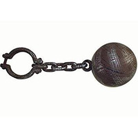 GIANT RUSTED BALL & CHAIN