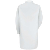 Red Kap Unisex Specialized Cuffed Lab Coat - White, L