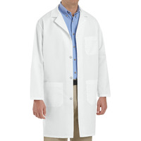 Red Kap Staff Coat - White, L