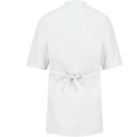 Red Kap Collarless Butcher Wrap - White, L