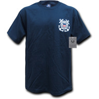 Basic Military T's, Coast Guard, Navy,XL