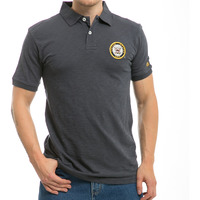 Military Polo Shirt, Navy, Navy, S