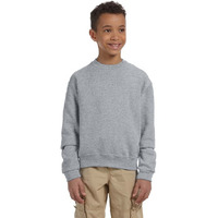 Youth NuBlend Fleece crew - BLAcK - S(D0102HI3YSY)