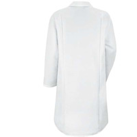 Red Kap Women's Gripper Front Lab Coat - White, L