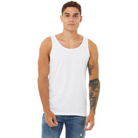 Unisex Jersey Tank - NEON BLUE - XS(D0102H7WS9X)