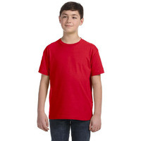 Youth Fine Jersey T-Shirt - VINTAgE BURgUNDY - XS(D0102H7DcgJ)