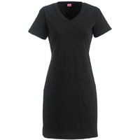 Ladies V-Neck cover-Up - BLAcK - SM(D0102H7DZRT)