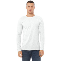 Unisex Jersey Long-Sleeve T-Shirt - RED - S(D0102H7WPF6)