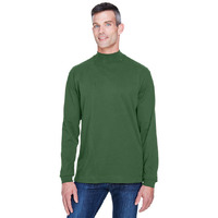 Adult Sueded cotton Jersey Mock Turtleneck - WHITE - XS(D0102H764HP)