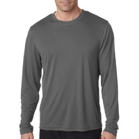 Adult cool DRI with FreshIQ Long-Sleeve Performance T-Shirt - BLAcK - S(D0102HI3FIW)