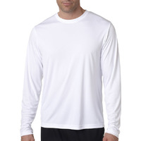 Adult cool DRI with FreshIQ Long-Sleeve Performance T-Shirt - BLAcK - S(D0102HI3FLV)