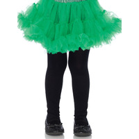 Girl petticoats SML/MED GREEN