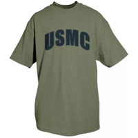 USMC T-Shirt Olive Drab Medium
