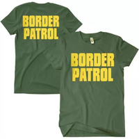 Border Patrol T-Shirt, Olive Drab - 2XL