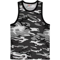 Mens Tank Top Urban Camouflage XL