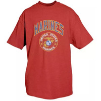 Marines T-Shirt, Red 3XL
