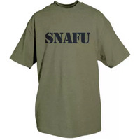 SNAFU  Olive Drab T-Shirt, 2XL