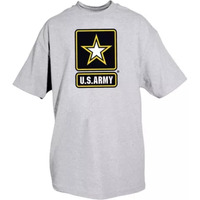 Army Star T-Shirt , Grey 3XL