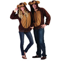 BAILEY BEAR HOODIE- ADT LARGE