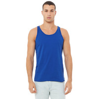 Unisex Jersey Tank - NEON BLUE - XS(D0102H7WAPX)