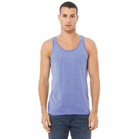 Unisex Jersey Tank - NEON BLUE - XS(D0102H7WAQJ)