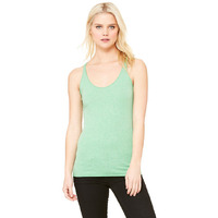 Ladies Triblend Racerback Tank - cHAR BLK TRIBLND - S(D0102H7WNR2)
