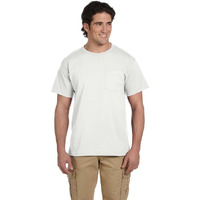 Adult DRI-POWER AcTIVE Pocket T-Shirt - FOREST gREEN - 4XL(D0102HI3NIV)
