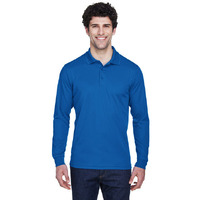 CORE365 88192 Mens Pinnacle Performance Long-Sleeve Piqu Polo