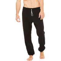 Unisex Sponge Fleece Long Scrunch Pant - DARK gRY HEATHER - XS(D0102H7KXY8)