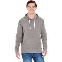 Adult Triblend Pullover Fleece Hooded Sweatshirt - BLAcK TRIBLEND - XS(D0102H78T1P)