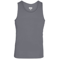 Youth Training Tank - SILVER gREY - S(D0102H7YY4X)