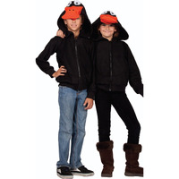 Duck laffy Kids Hoodie Black L