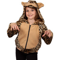 LUX CHEETAH HOODIE- CHD LARGE