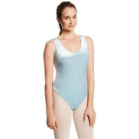 Women's Leotard Gray Velvet M