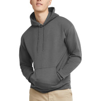 Unisex Ecosmart 5050 Pullover Hooded Sweatshirt - WHITE - S(D0102HI3M1g)