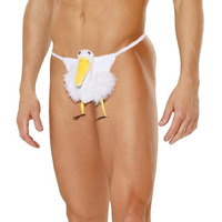 MEN's STORK POUCH WHITE O/S