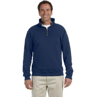 Adult Super Sweats NuBlend Fleece Quarter-Zip Pullover - BLAcK HEATHER - 2XL(D0102HI3Mg7)