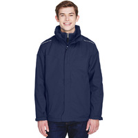 CORE365 88205 Mens Region 3-in-1 Jacket with Fleece Liner
