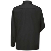 Red Kap Ripstop Long Sleeve Shirt - Black, L