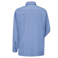 Red Kap Ripstop Long Sleeve Shirt - Light Blue, XL